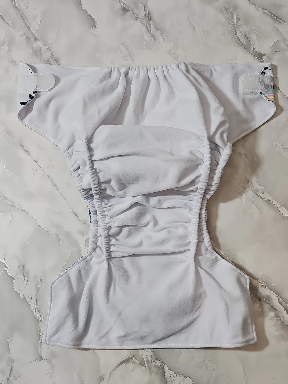 Large Reusable Pocket Cloth Diaper Adjustable Snaps Velcro Closure